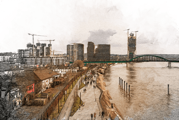 Celebrate Belgrade: The Vibrant Color Sketch Design