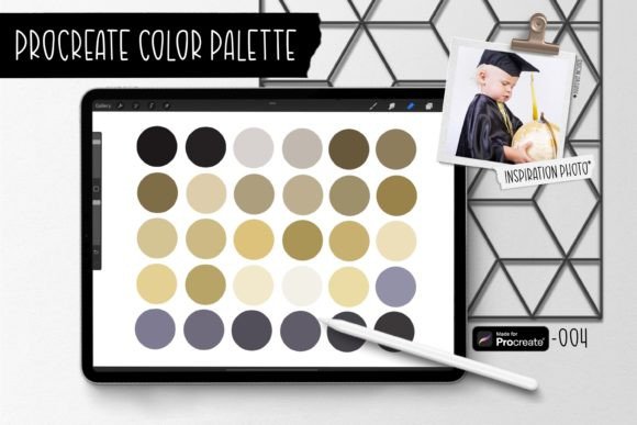 Graduation Glam: A Procreate Color Palette for Achievement