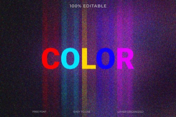 Unleash Vibrant Typography with Color PSD Text Style Effects