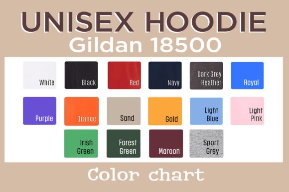 Unlocking the Gildan 18500 Color Chart: A Designerβs Guide